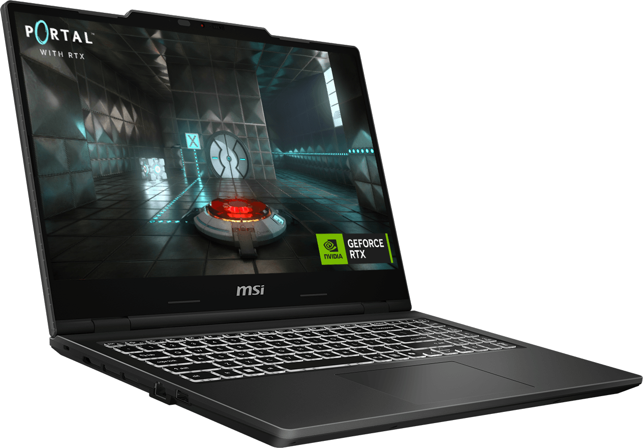 MSI Cyborg 15 gaming laptop powered by NVIDIA GeForce RTX