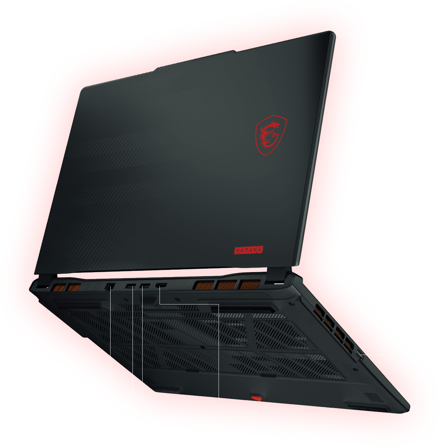 MSI Katana 15 C14W IO BACK