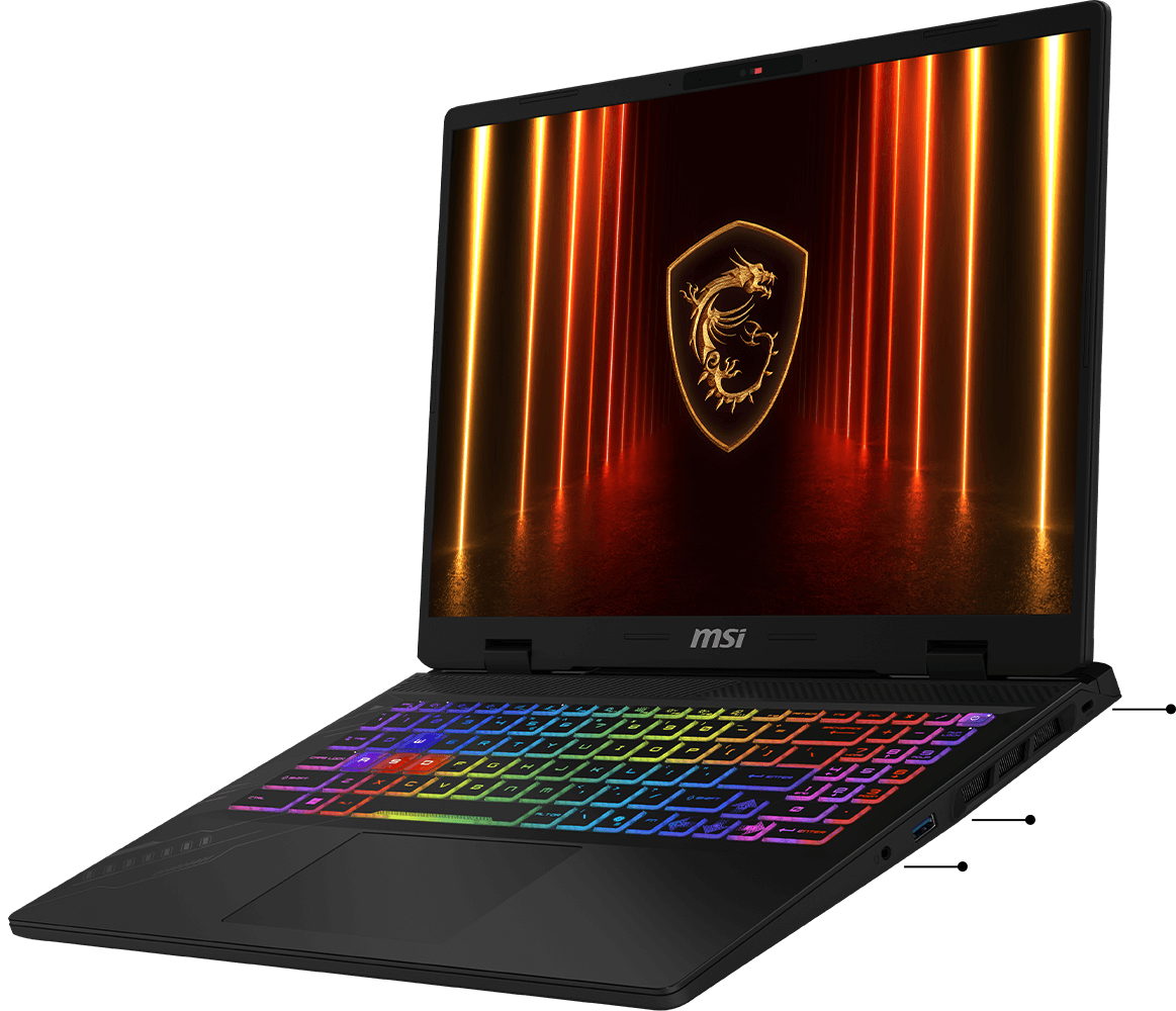 MSI ゲーミングノートPC Crosshair 16 HX AI D2XW – GeForce RTX™ 50