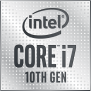 Powered by 10th Gen Intel ® Core™ i7 processors