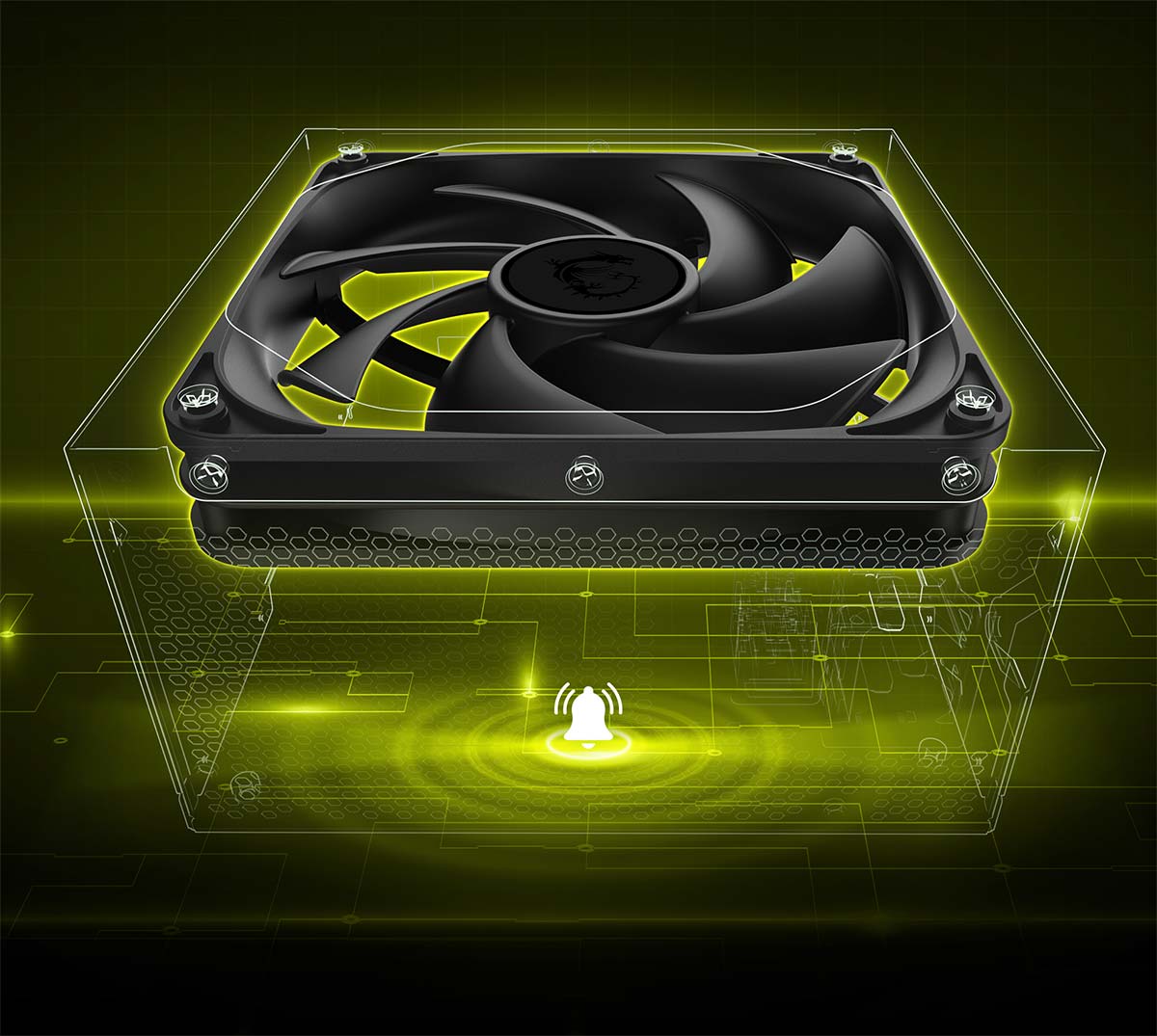 MSI MAG A1200 Fan SafeGuard