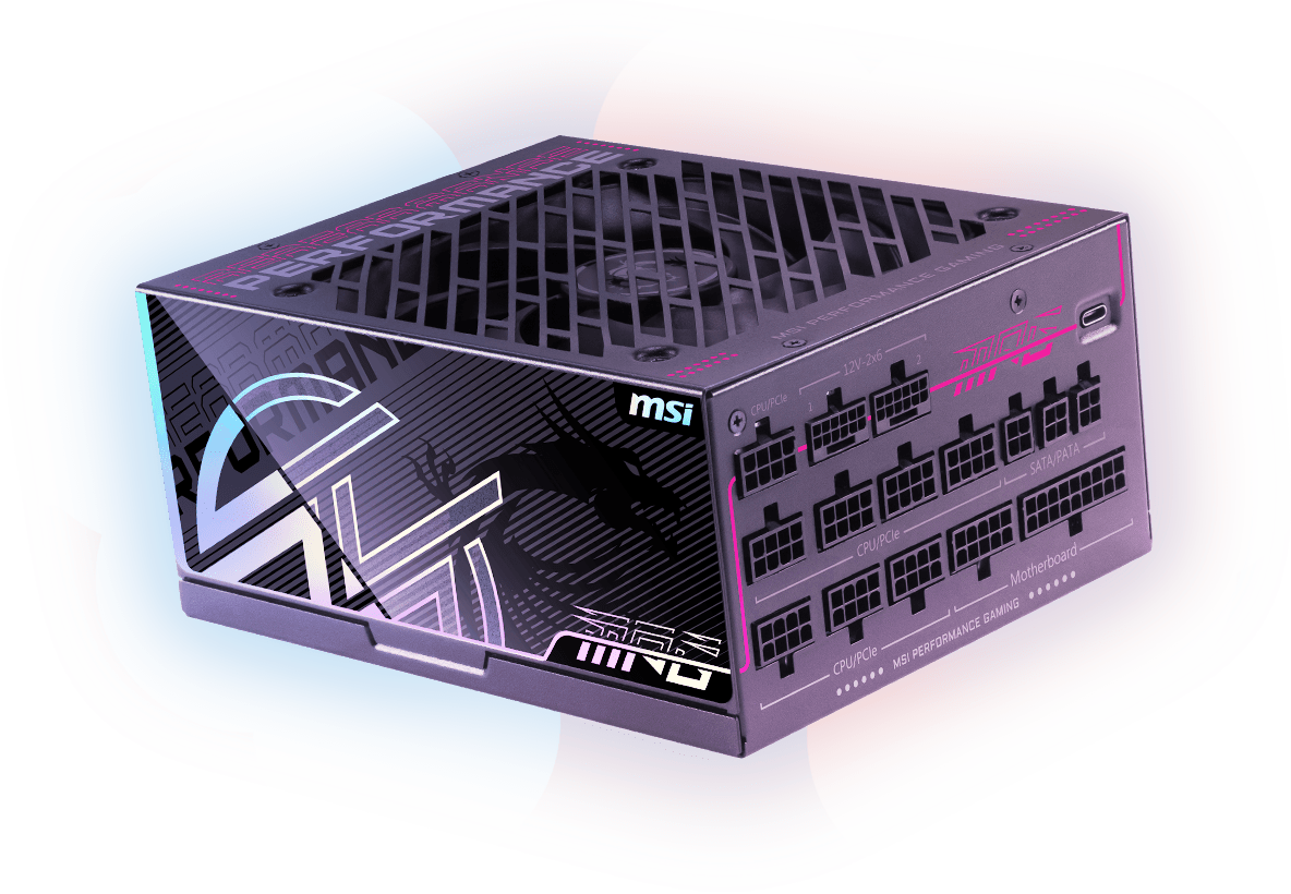 MPG Ai1600TS PCIE5 - Unleash Silent Strength