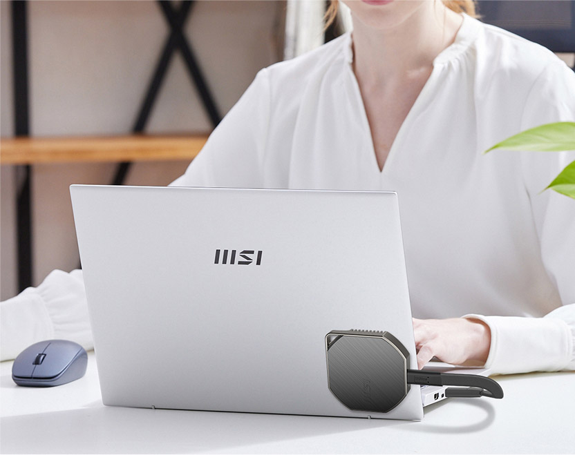 MSI DATAMAG on Laptop