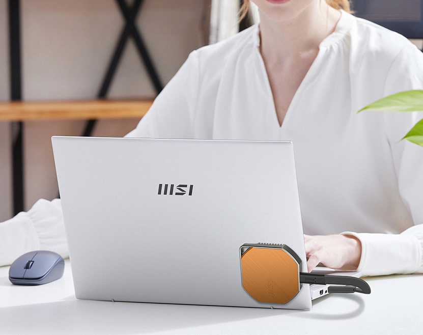 MSI DATAMAG on Laptop