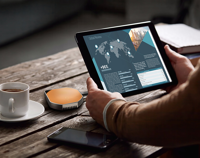 MSI DATAMAG on Tablet