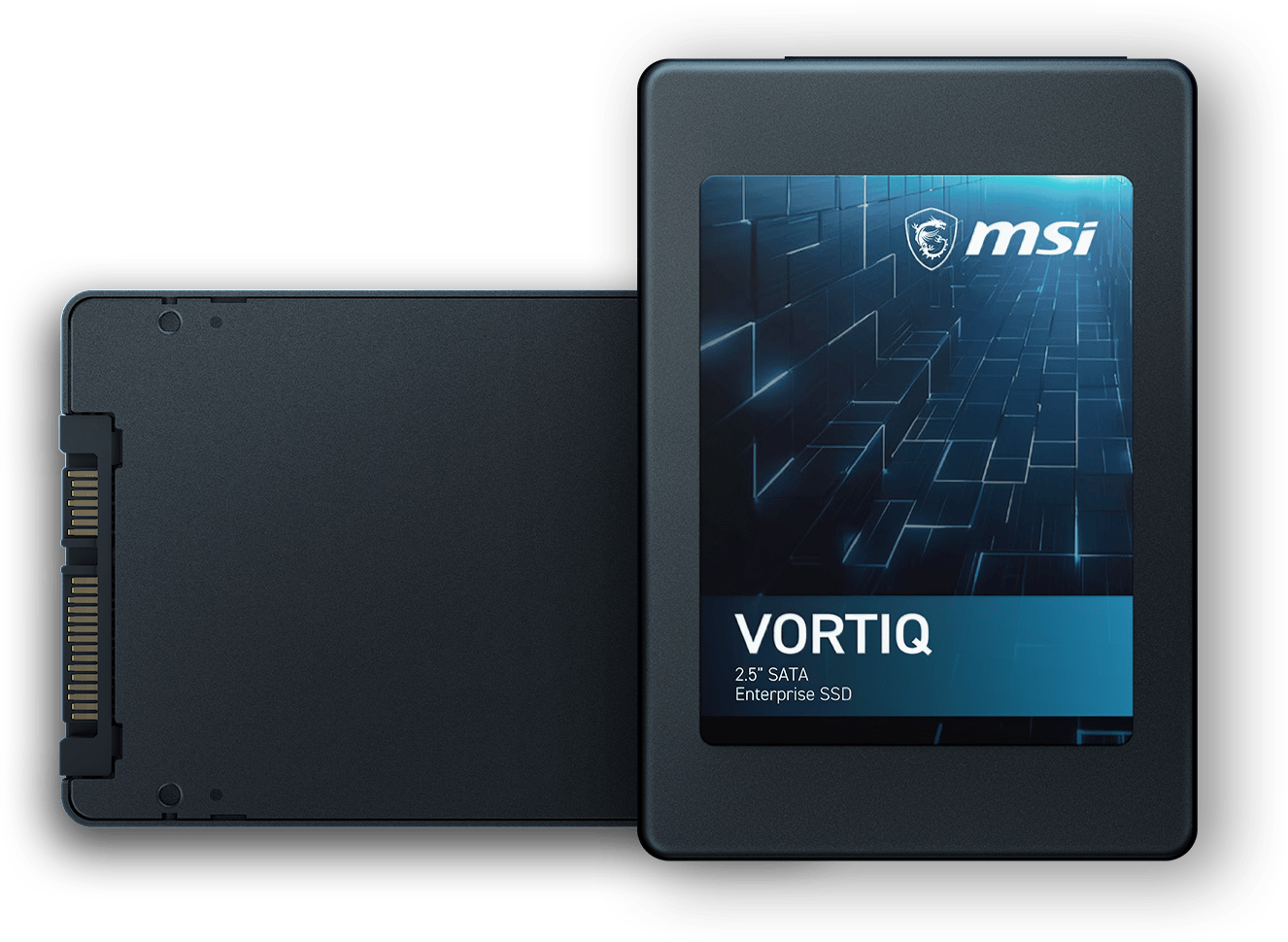 MSI Vortiq SATA superior random I/O SSD render