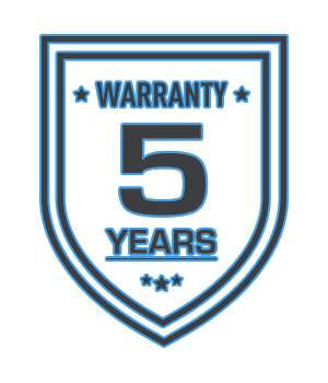 5 Years Warranty icon