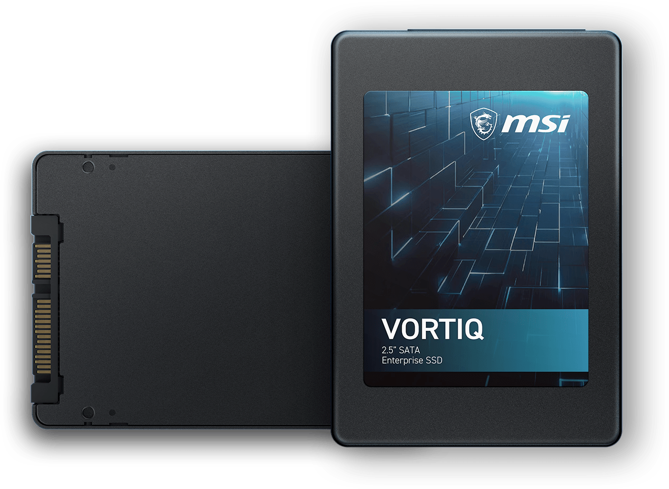 MSI Vortiq SATA superior random I/O SSD render