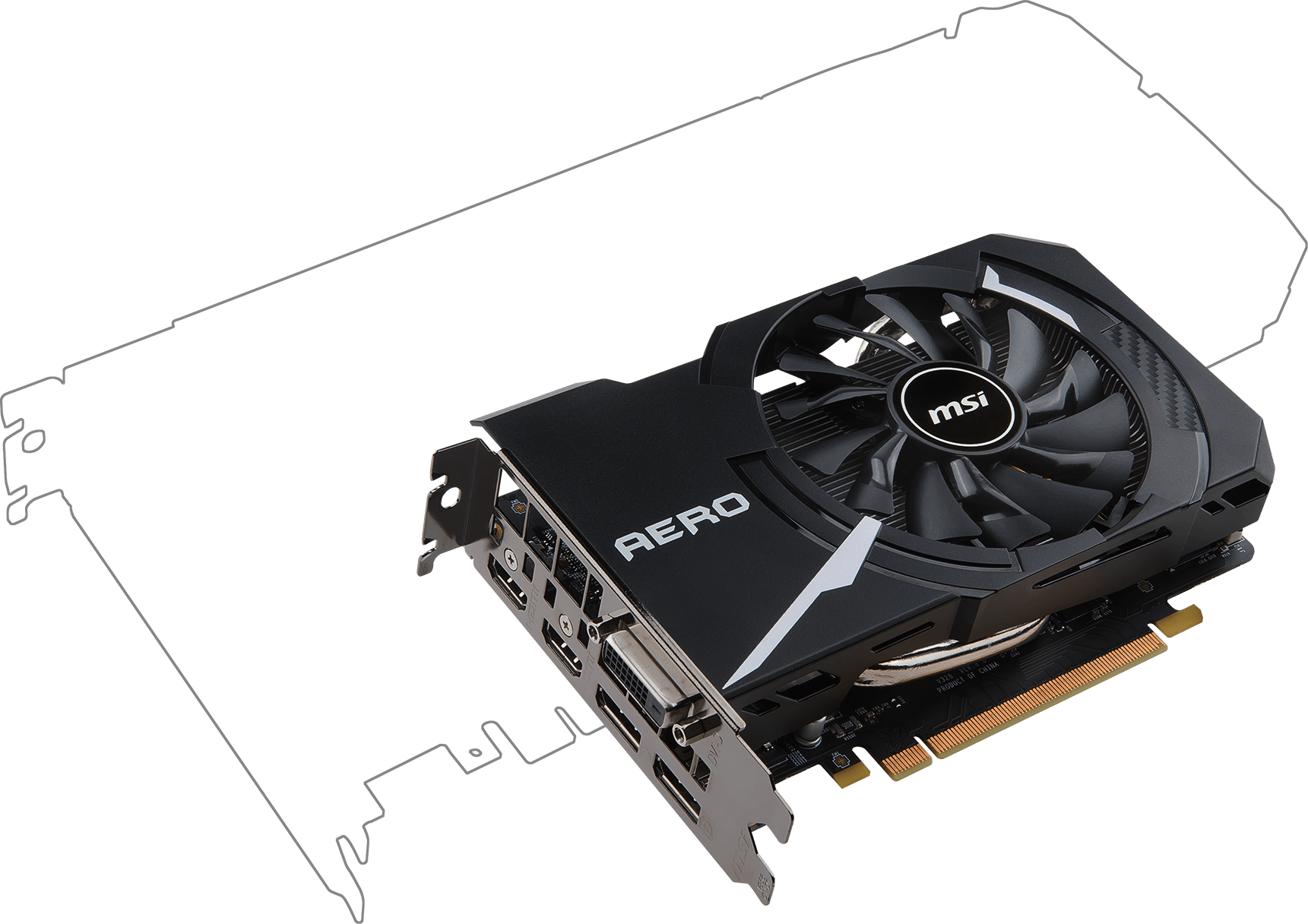 GeForce GTX 1060 AERO ITX 3G OC 