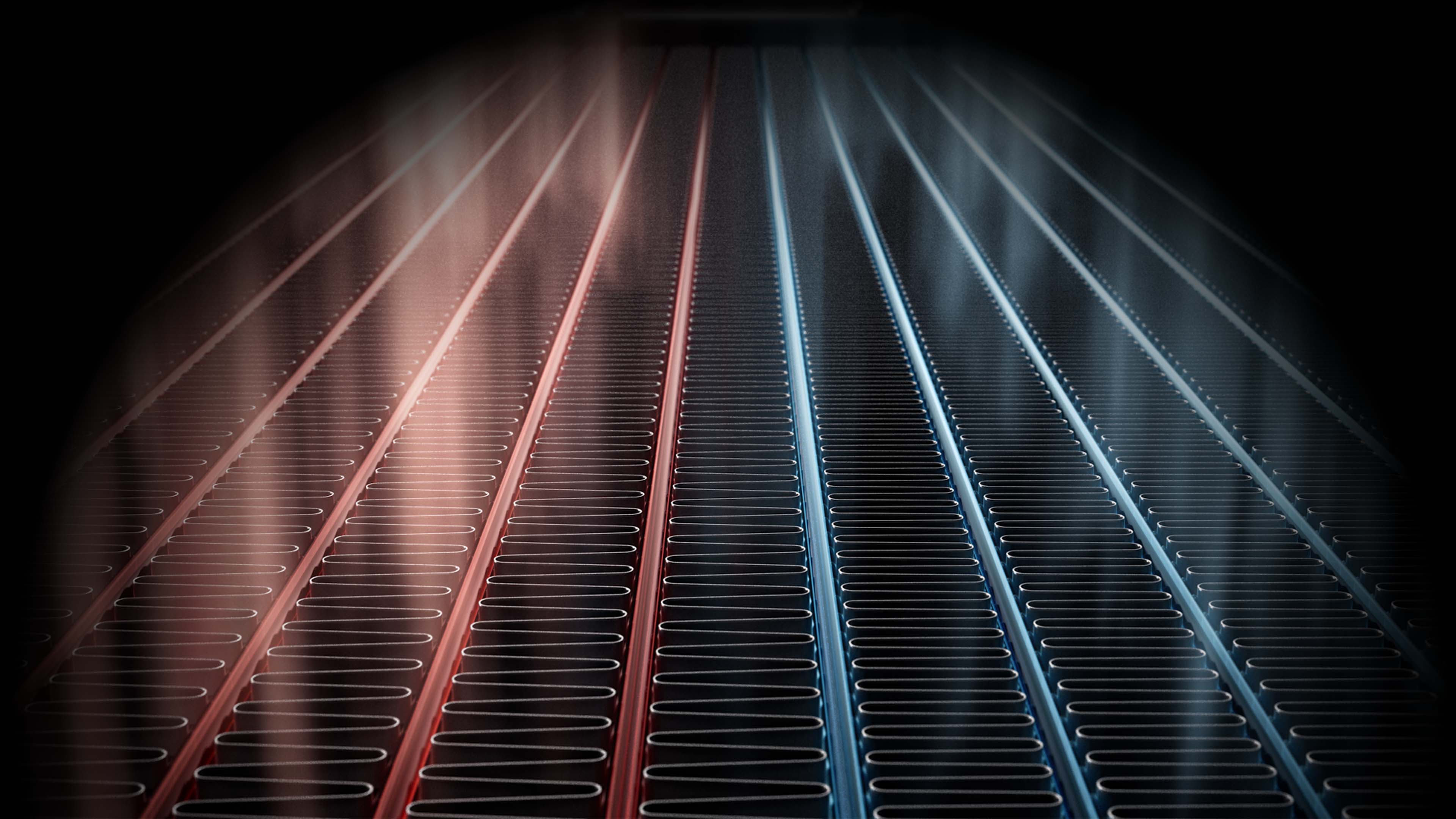 Patented Hybrid-Fin Radiator. Optimized Airflow.