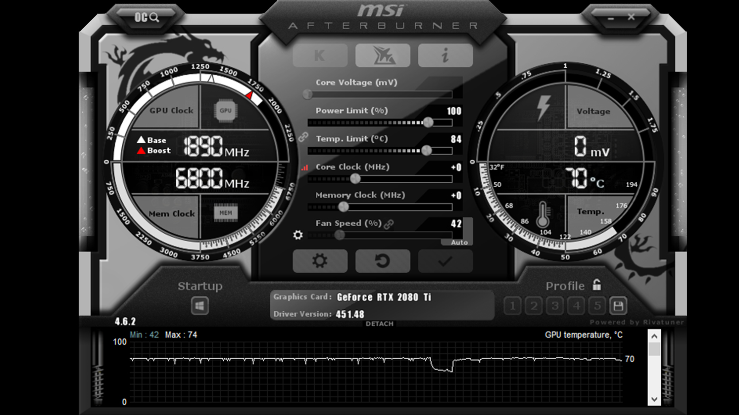 asus tuf afterburner