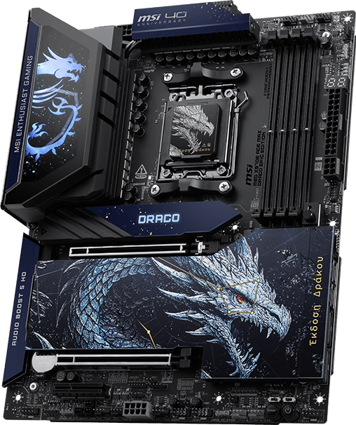 MEG X870E ACE MAX DRACO EPIC EDITION