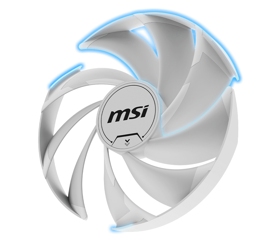 MSI Ventus Torx fan 5.0 detail