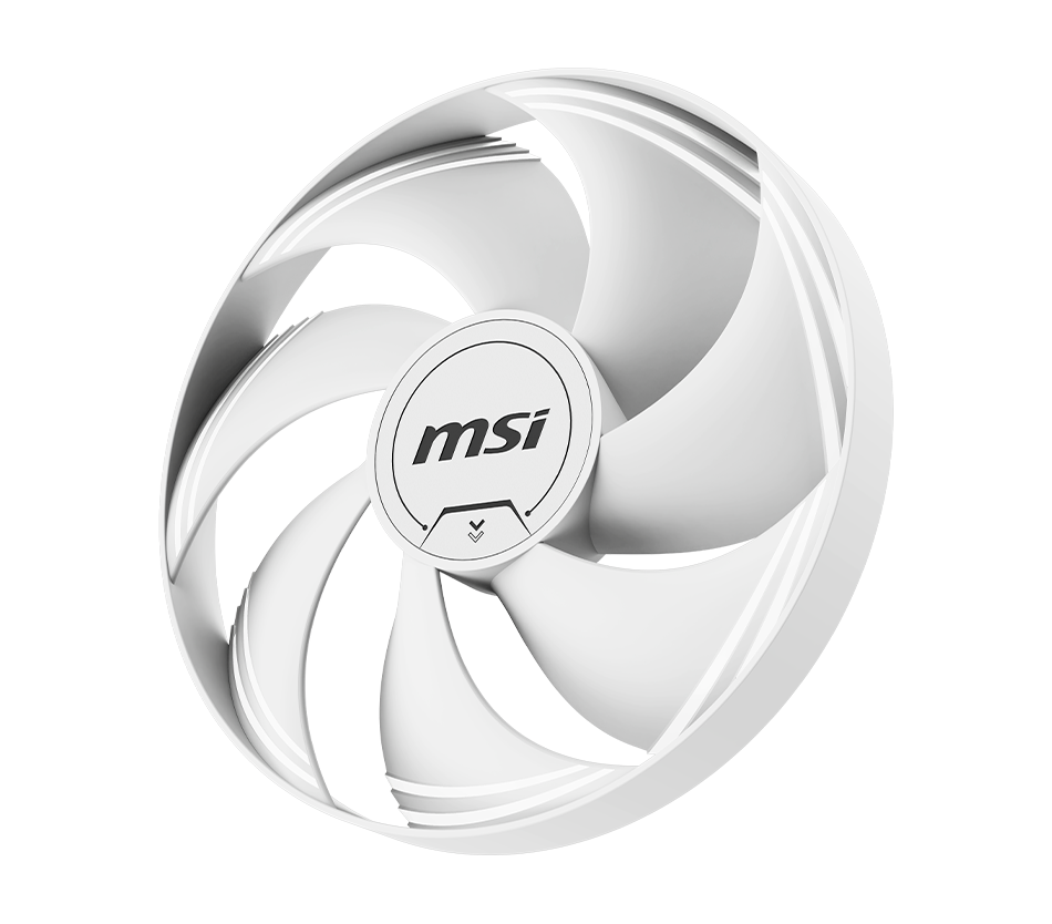MSI Ventus Torx fan 5.0 detail