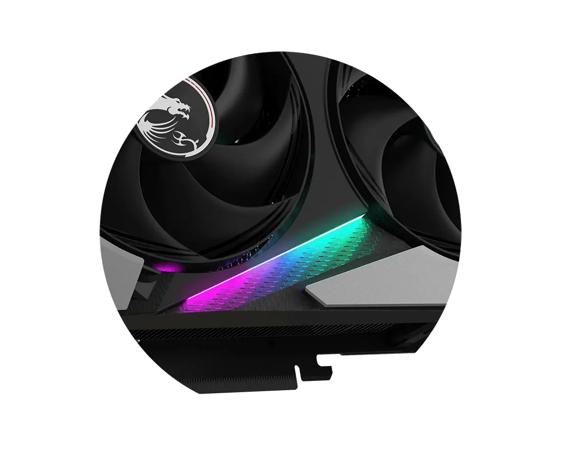 顯示卡上的動態RGB燈效