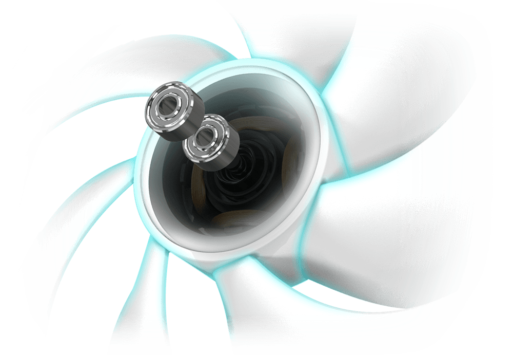 Double ball bearings