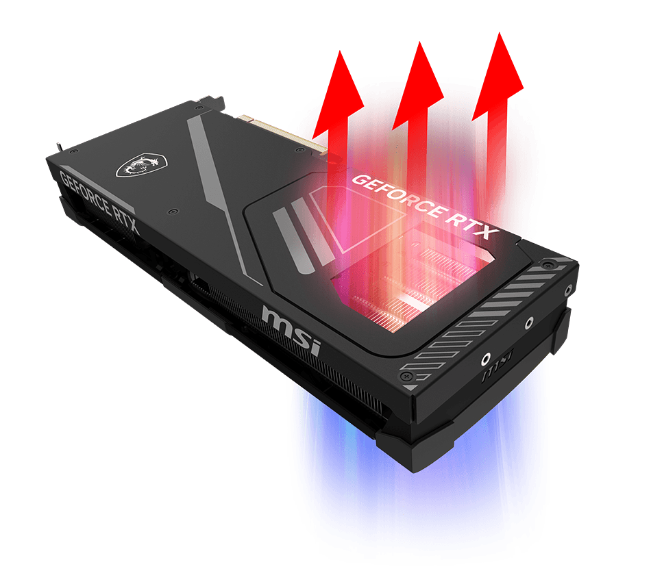 MSI Ventus METAL BACKPLATE