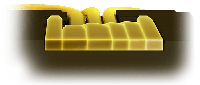 Core pipes heat dissipation