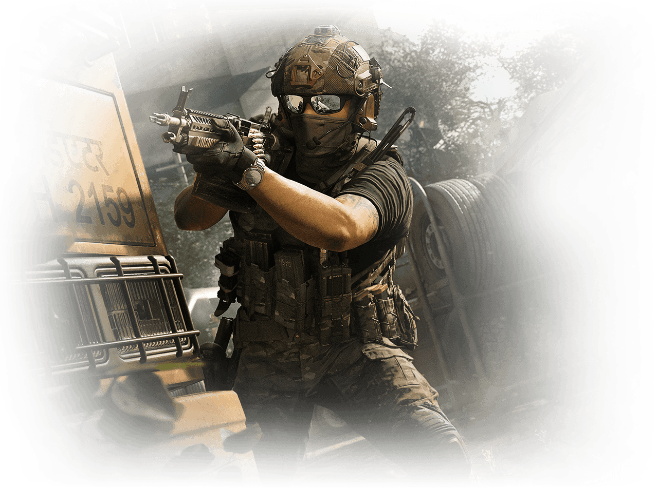 Call of Duty Modern Warfare soldier