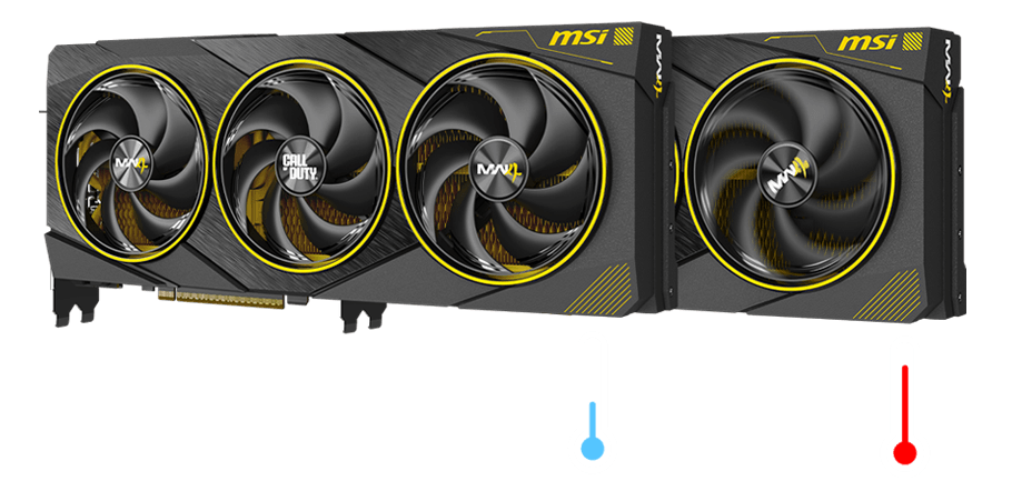 Zero Frozr fan stop technology