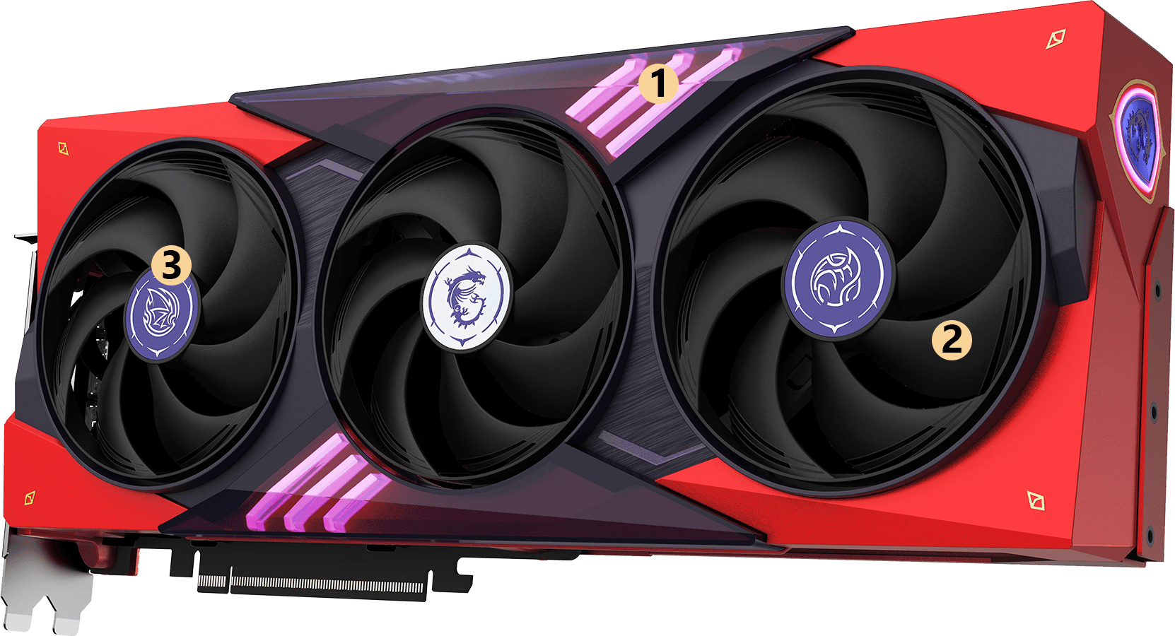 MSI RTX 5070 MLG Front VGA