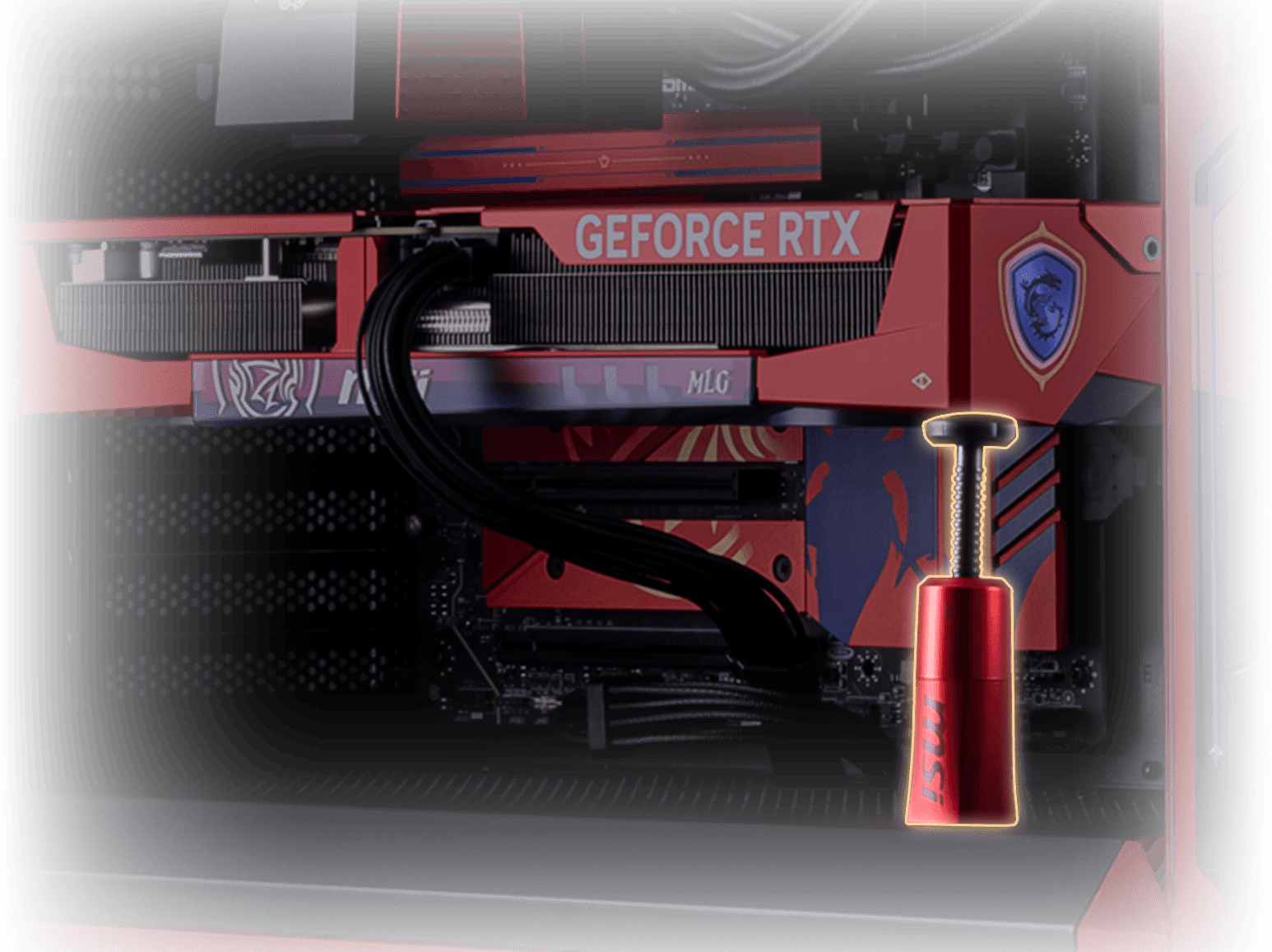 MSI RTX 5070 MLG install support