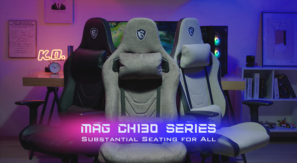 New MAG CH130 Series Gaming Chair