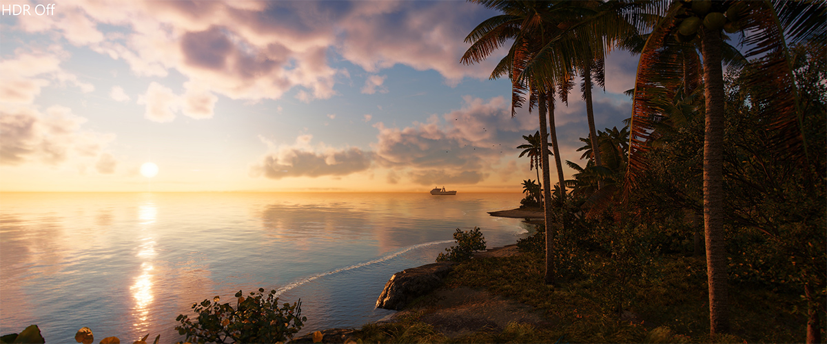 Sunset off
