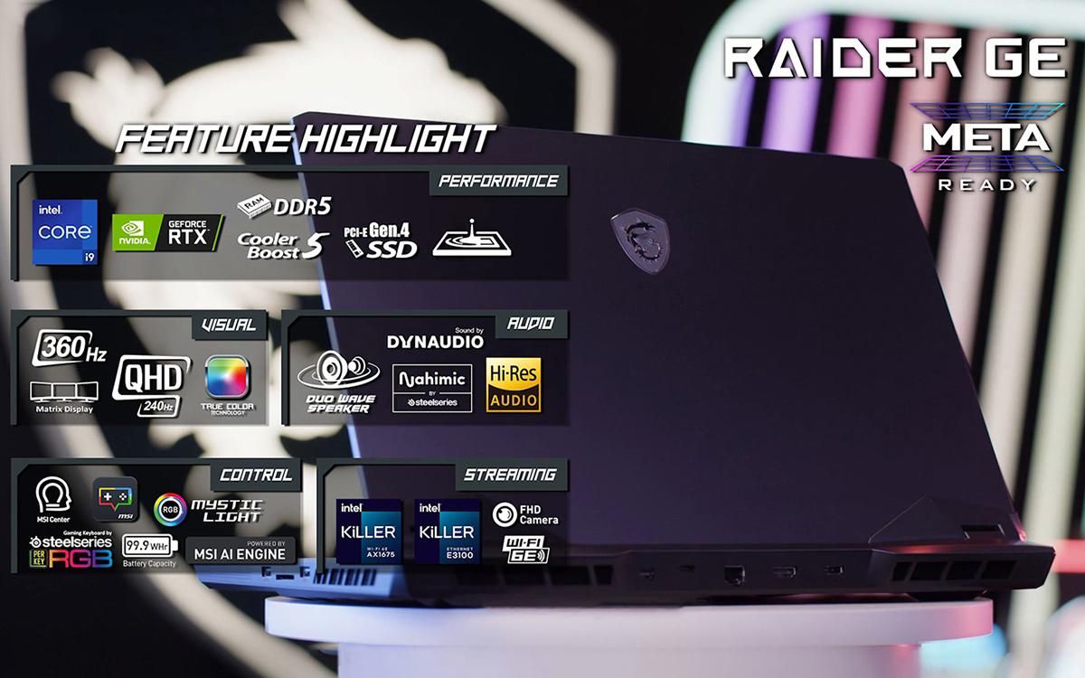Raider GE series