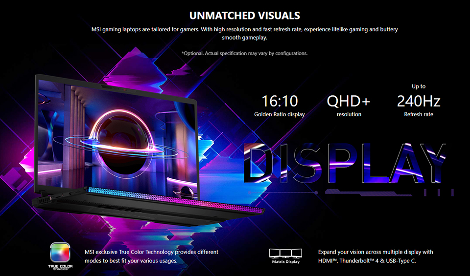 Display: What You See Is What You Get