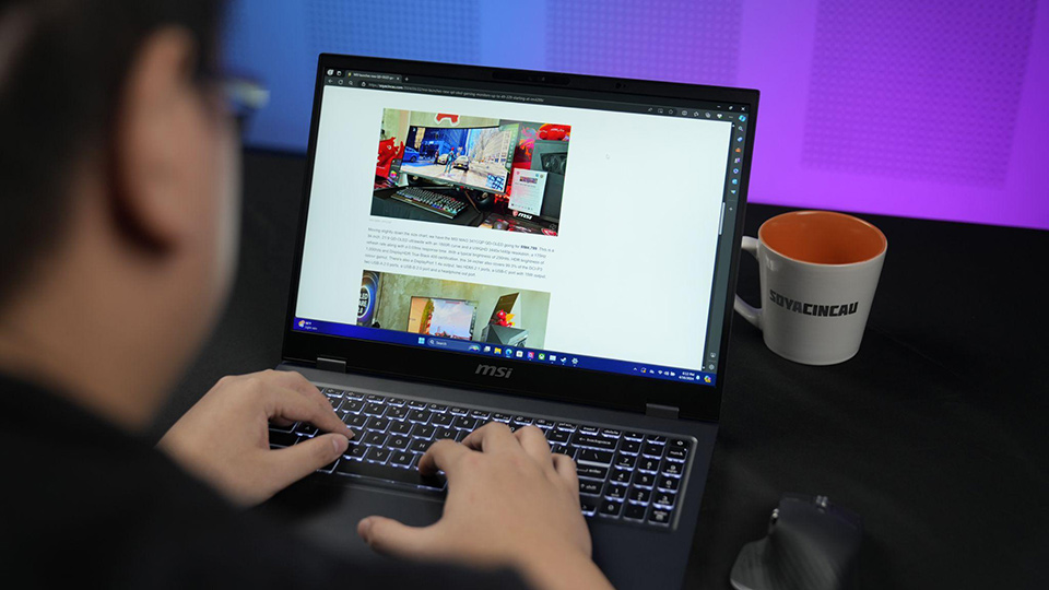 MSI Prestige 16 AI Studio