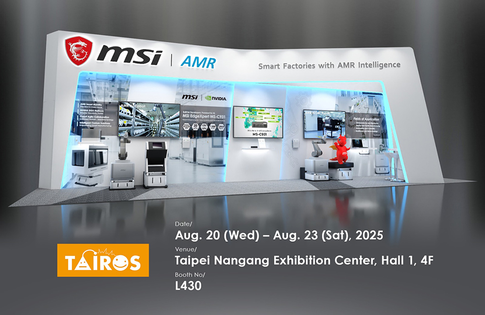 MSI integrates NVIDIA Technologies to Bring AMR