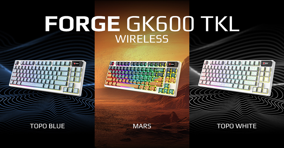 FORGE GK600 TKL WIRELESS