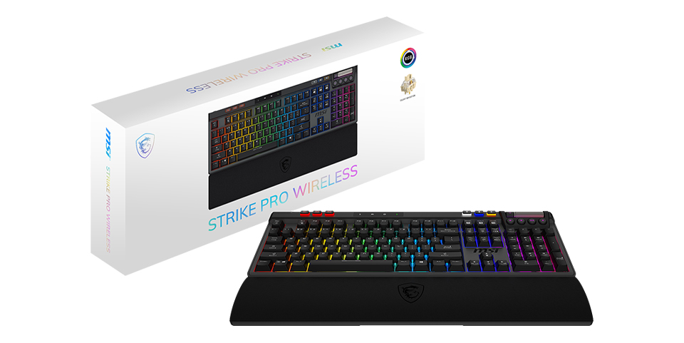 STRIKE PRO WIRELESS Premium Gaming Keyboard