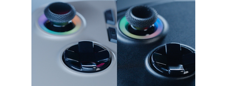 The concave D-pad on the Claw 8 AI+ and Claw 7 AI+ has been redesigned to be deeper for improved comfort and precision.