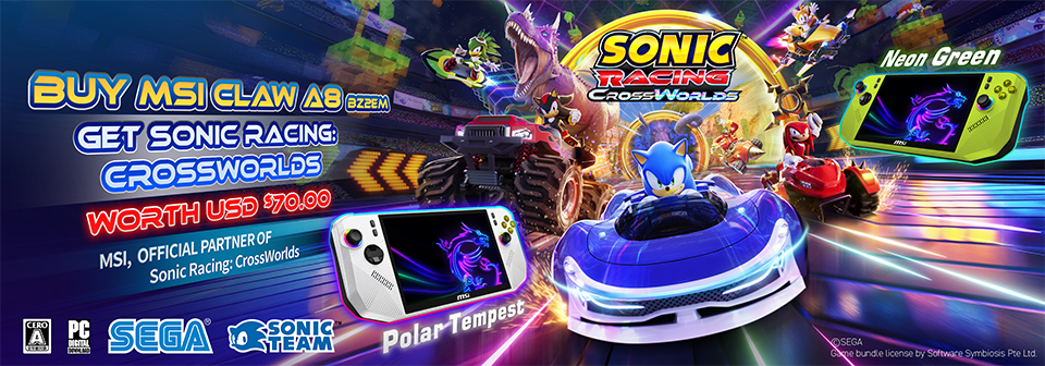 Sonic Racing: CrossWorlds PC game