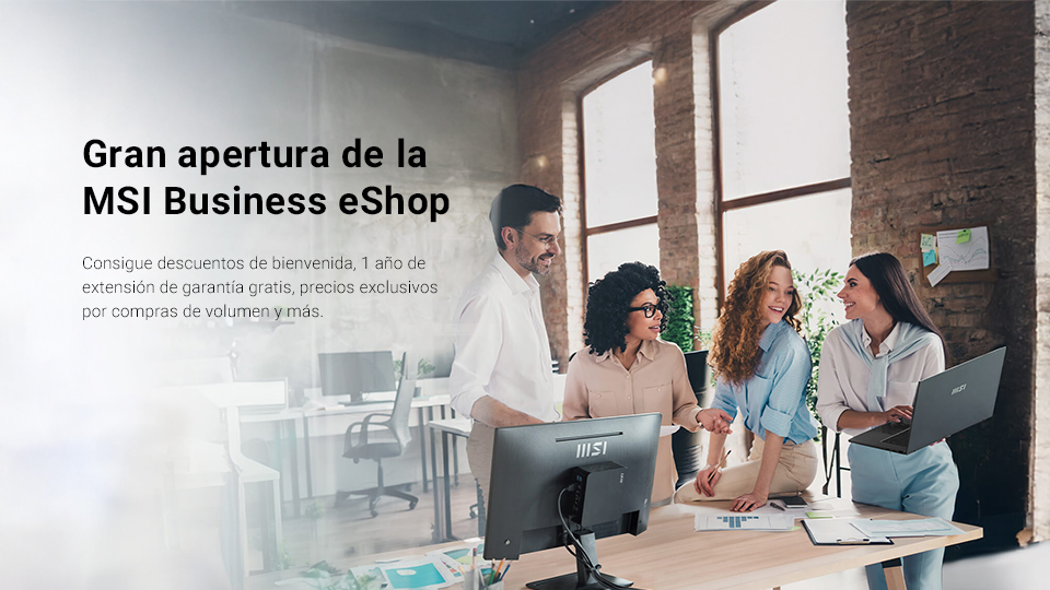 MSI lanza su tienda online dedicada a B2B
