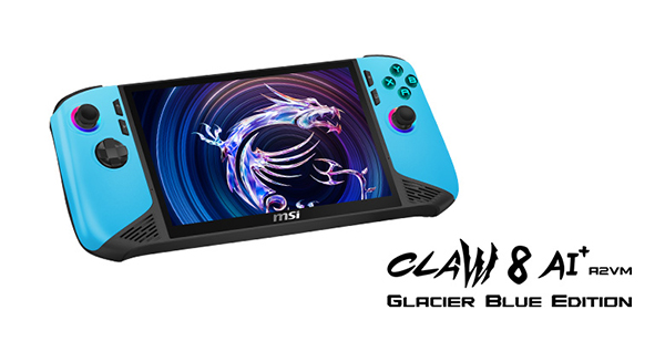Claw 8 AI+ Glacier Blue Edition Arrives