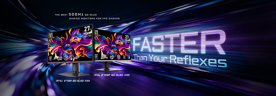 MSI 500Hz QD-OLED