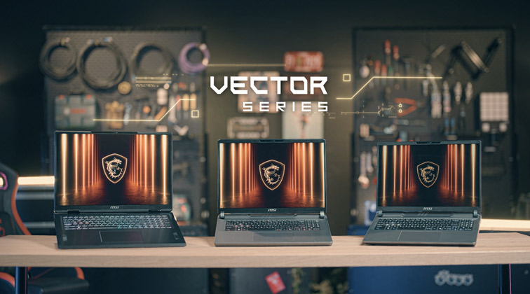 2025 Vector Series - Versatile RTX 50 Series Laptops Designed for STEM Professionals