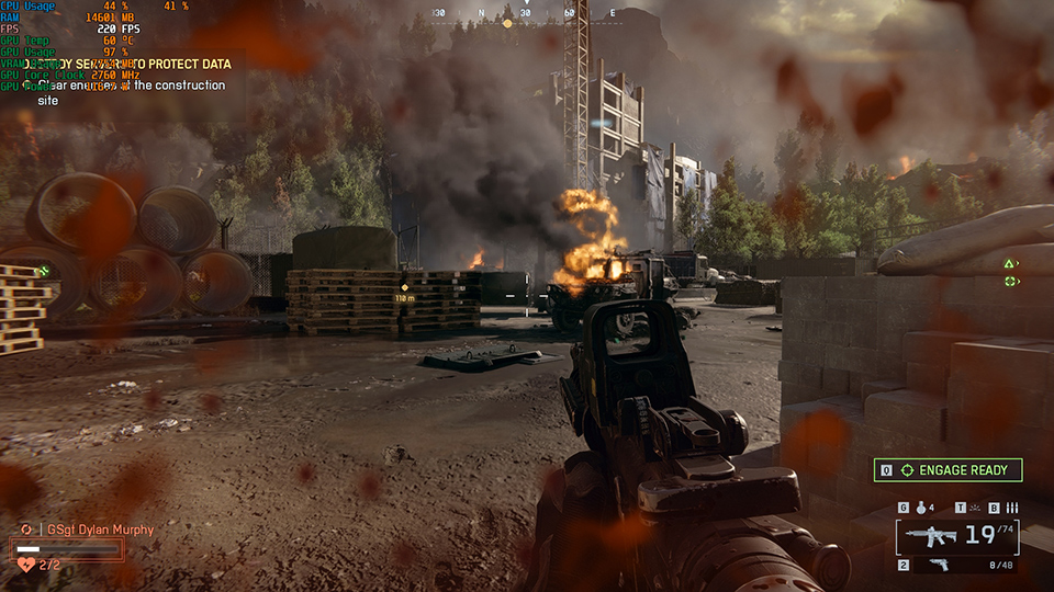 Battlefield 6_RTX 5060 Benchmark_Modo Ultra_1080p_DLSS Activado