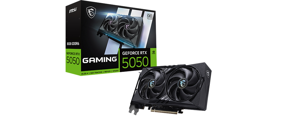 MSI GeForce RTX 5050 Lineup Overview