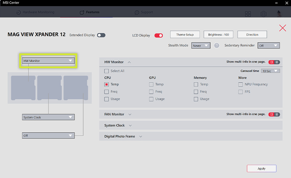 Monitor Hardware in Real Time