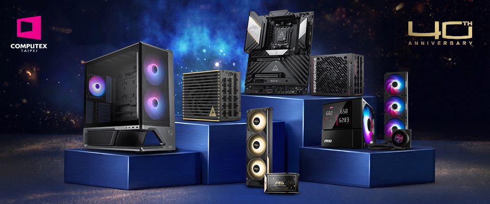 MSI Computex 2026 PC Component Lineup: Best New Motherboards, Coolers, Cases, and PSUs