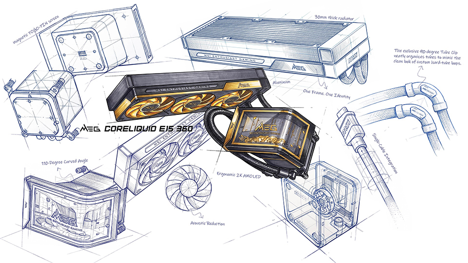 MEG CORELIQUID E15 360
