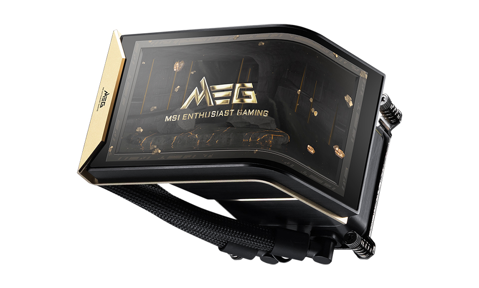 MEG CORELIQUID E15 360 with MSI EZ DISPLAY