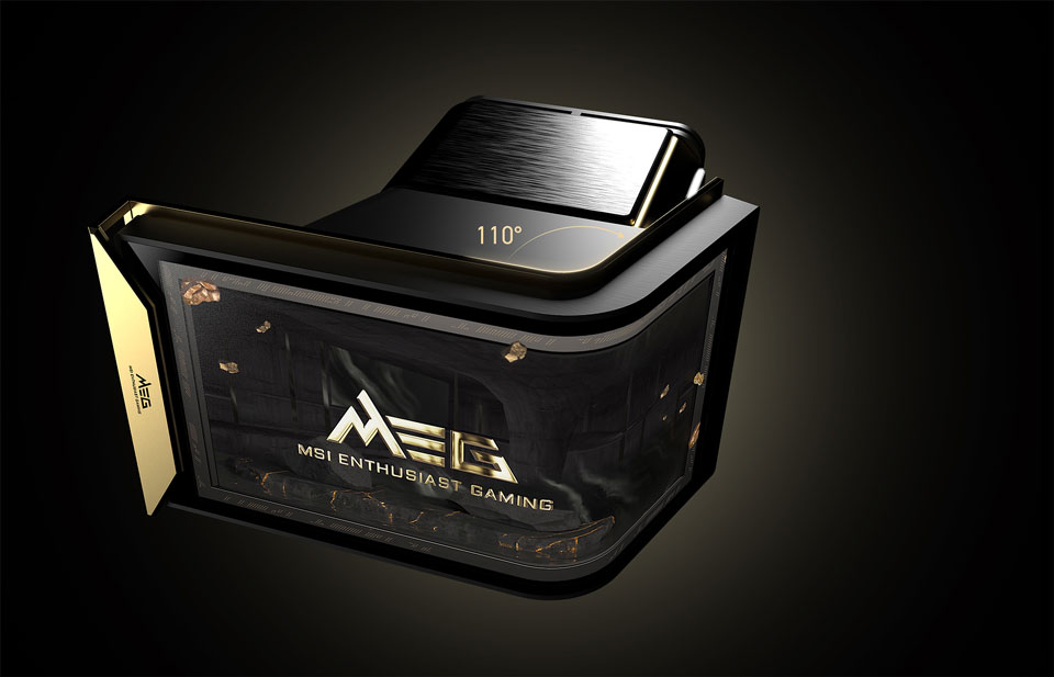 The MEG MAESTRO 900R Case and MEG CORELIQUID E15 360 Liquid Cooler