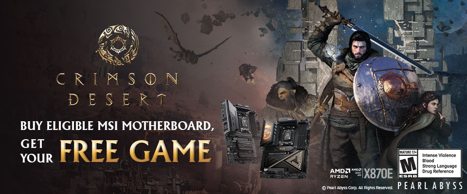 Crimson Desert with MSI