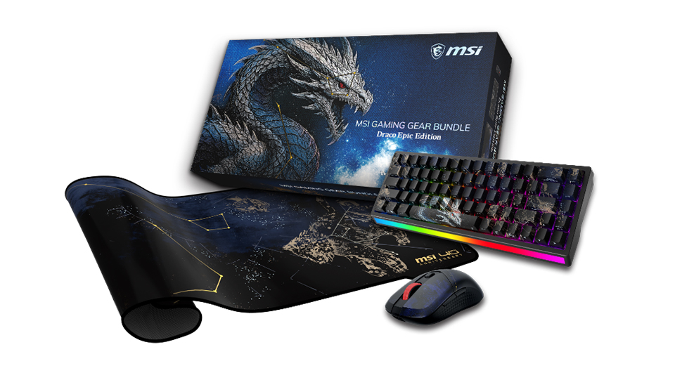 MSI GAMING GEAR BUNDLE DRACO EPIC EDITION