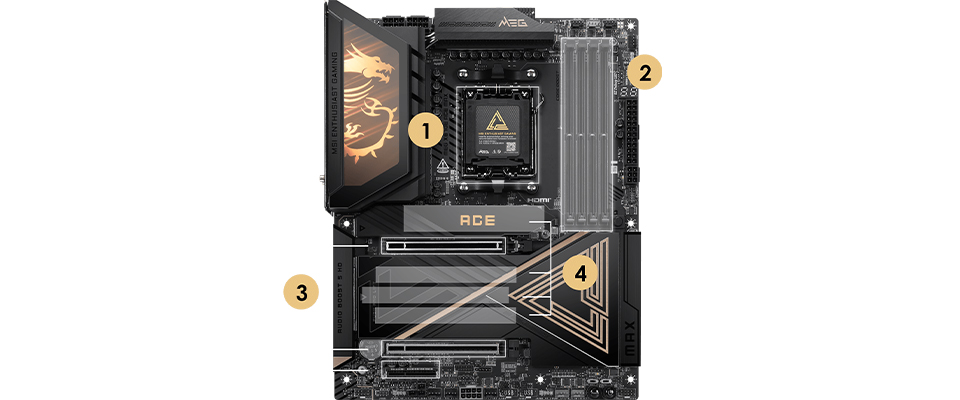 MEG X870E ACE MAX Motherboard